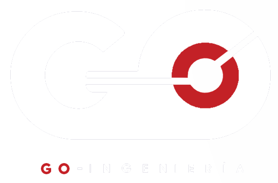 GO Ingeniería Logo Blanco